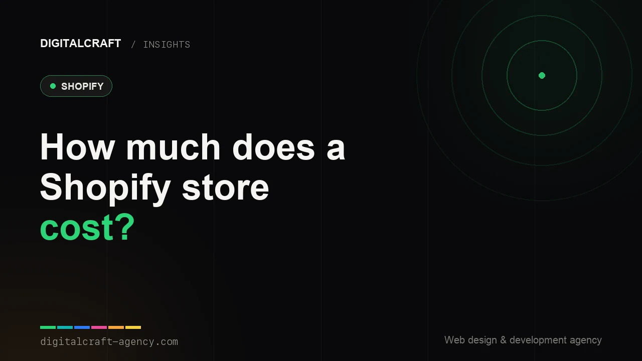 How much does a Shopify store cost in 2026?