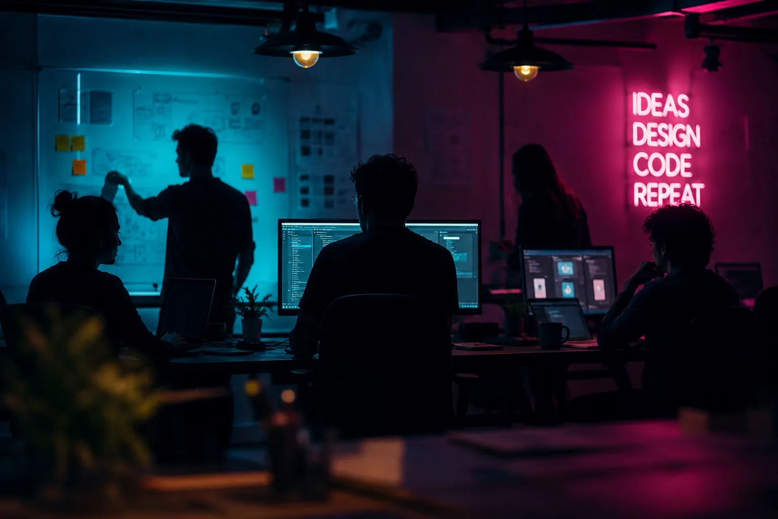 The DigitalCraft team at work